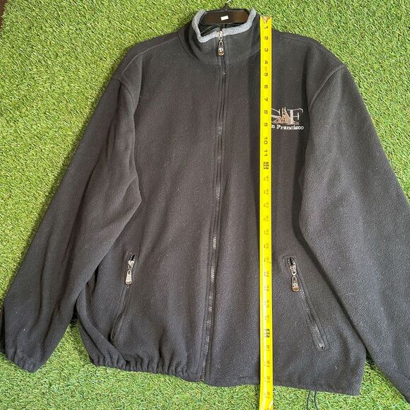 Dimco Apparel Men’s 1/4 Zip Fleece Pullover Black Size M - Picture 4 of 5